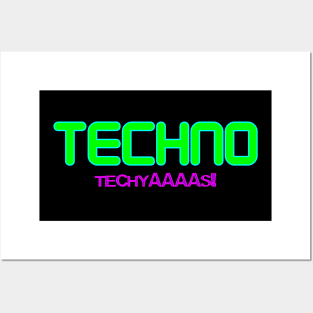 Techno Techyaaaas! Posters and Art